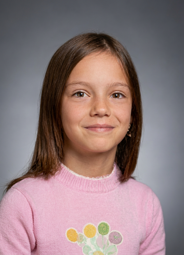 beautifully restored portrait after