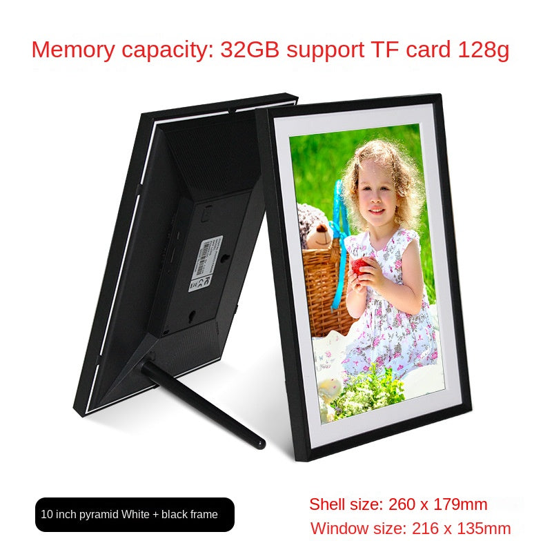 Digital Photo Frame 8 10  Inch WiFi Touch Screen APP Cloud Photo Frame with 32GB Storage