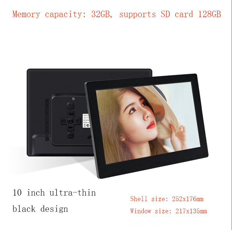 Digital Photo Frame 8 10  Inch WiFi Touch Screen APP Cloud Photo Frame with 32GB Storage
