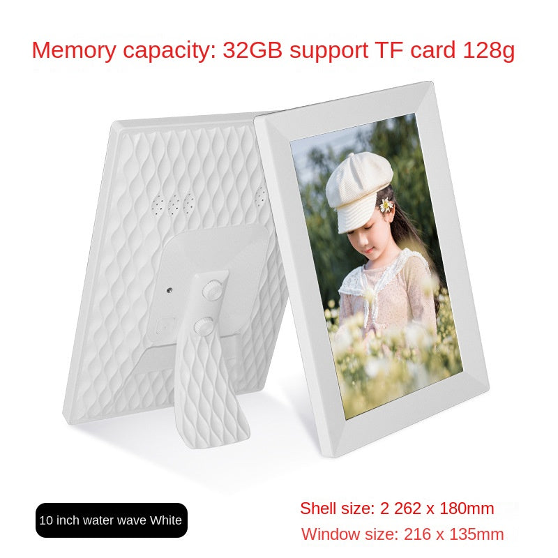 Digital Photo Frame 8 10  Inch WiFi Touch Screen APP Cloud Photo Frame with 32GB Storage