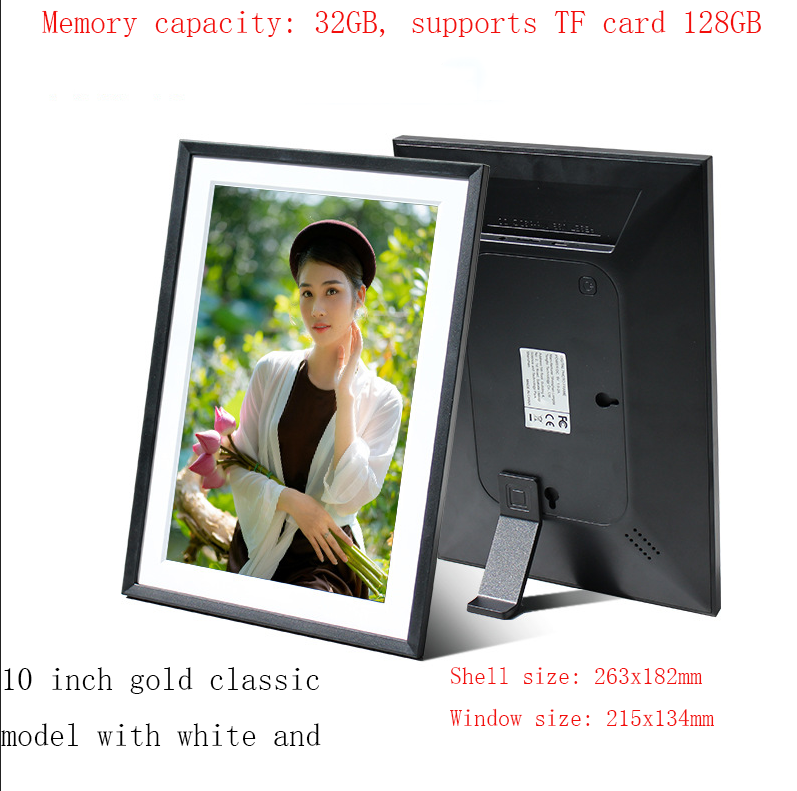 Digital Photo Frame 8 10  Inch WiFi Touch Screen APP Cloud Photo Frame with 32GB Storage