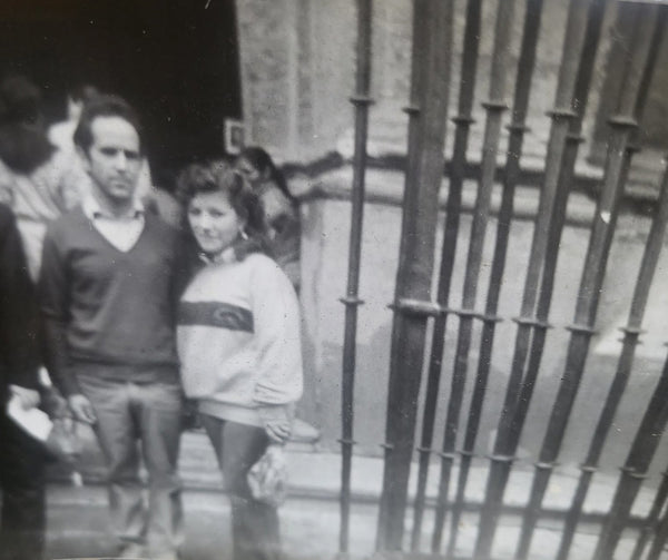 Couple Portrait Restored before