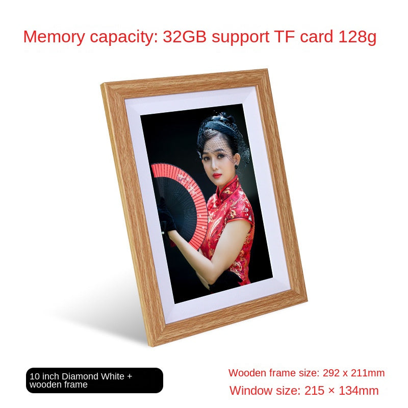 Digital Photo Frame 8 10  Inch WiFi Touch Screen APP Cloud Photo Frame with 32GB Storage