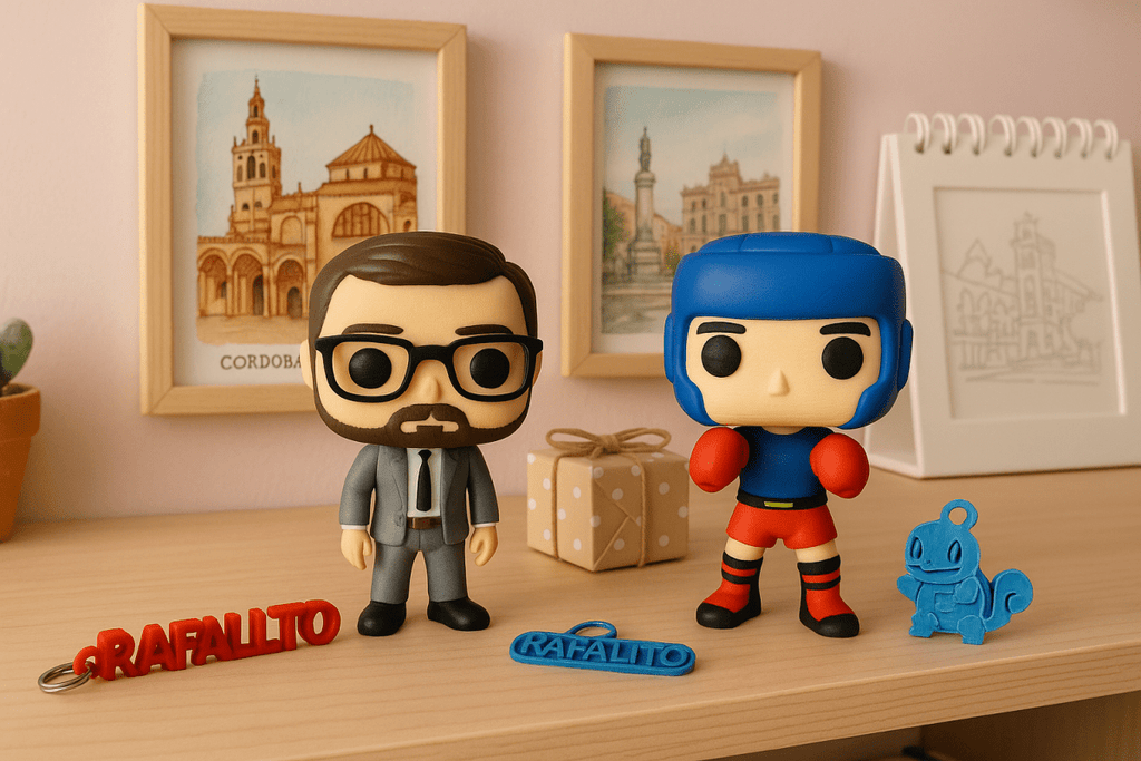Personalised 3D Figurines | My Figure from Your Photo, Big-Head Style | Bobblehead