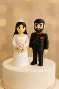 Personalised 3D Wedding Figurines – 15 cm